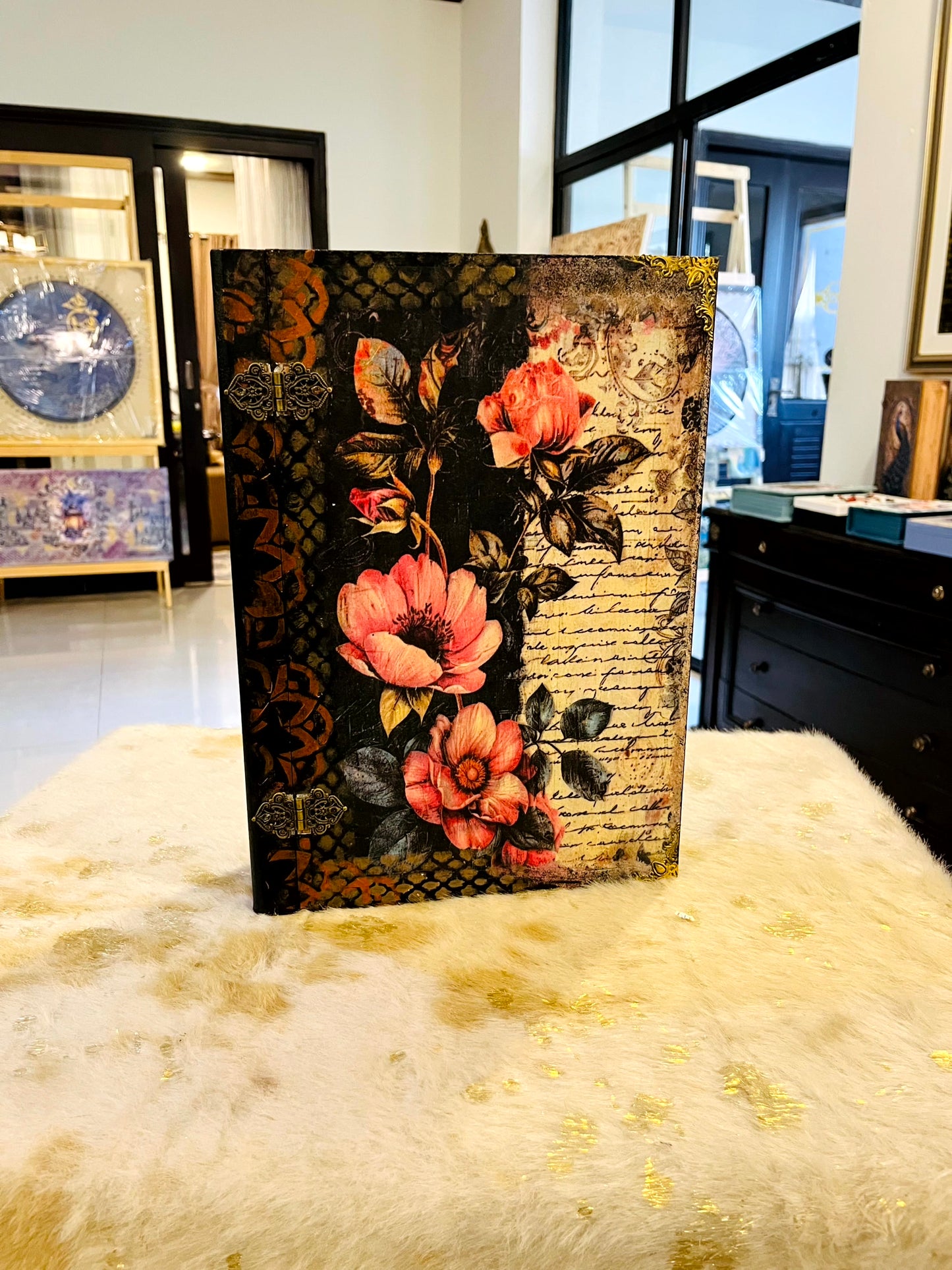 Decor Box - Handmade Floral Box