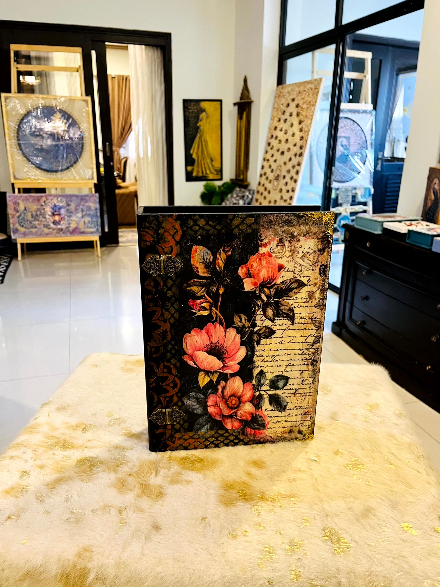 Decor Box - Handmade Floral Box