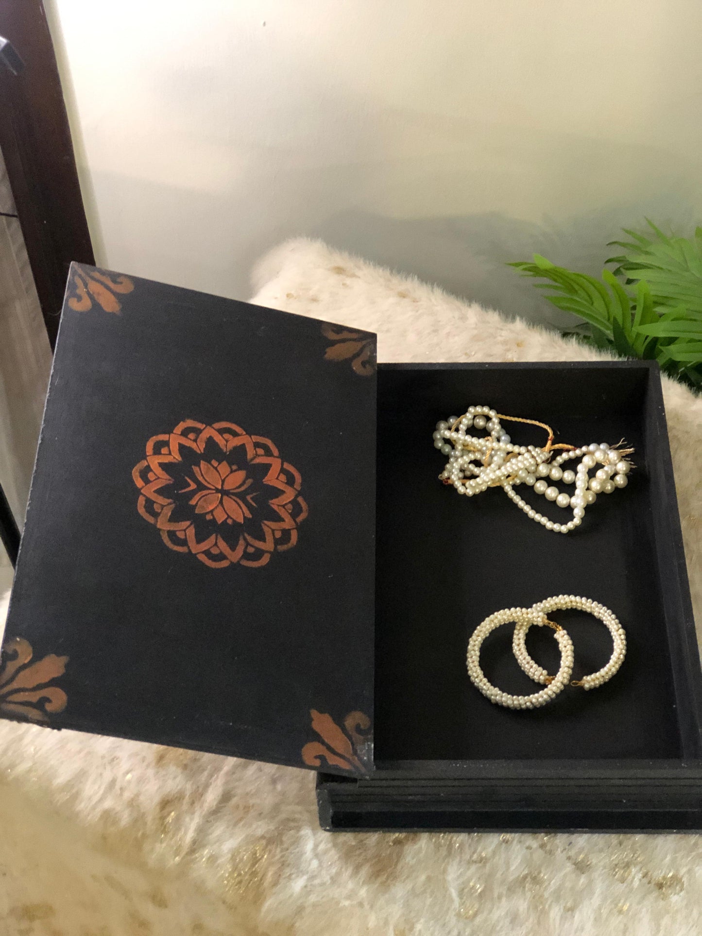 Home Decor Box - Handmade Floral Box