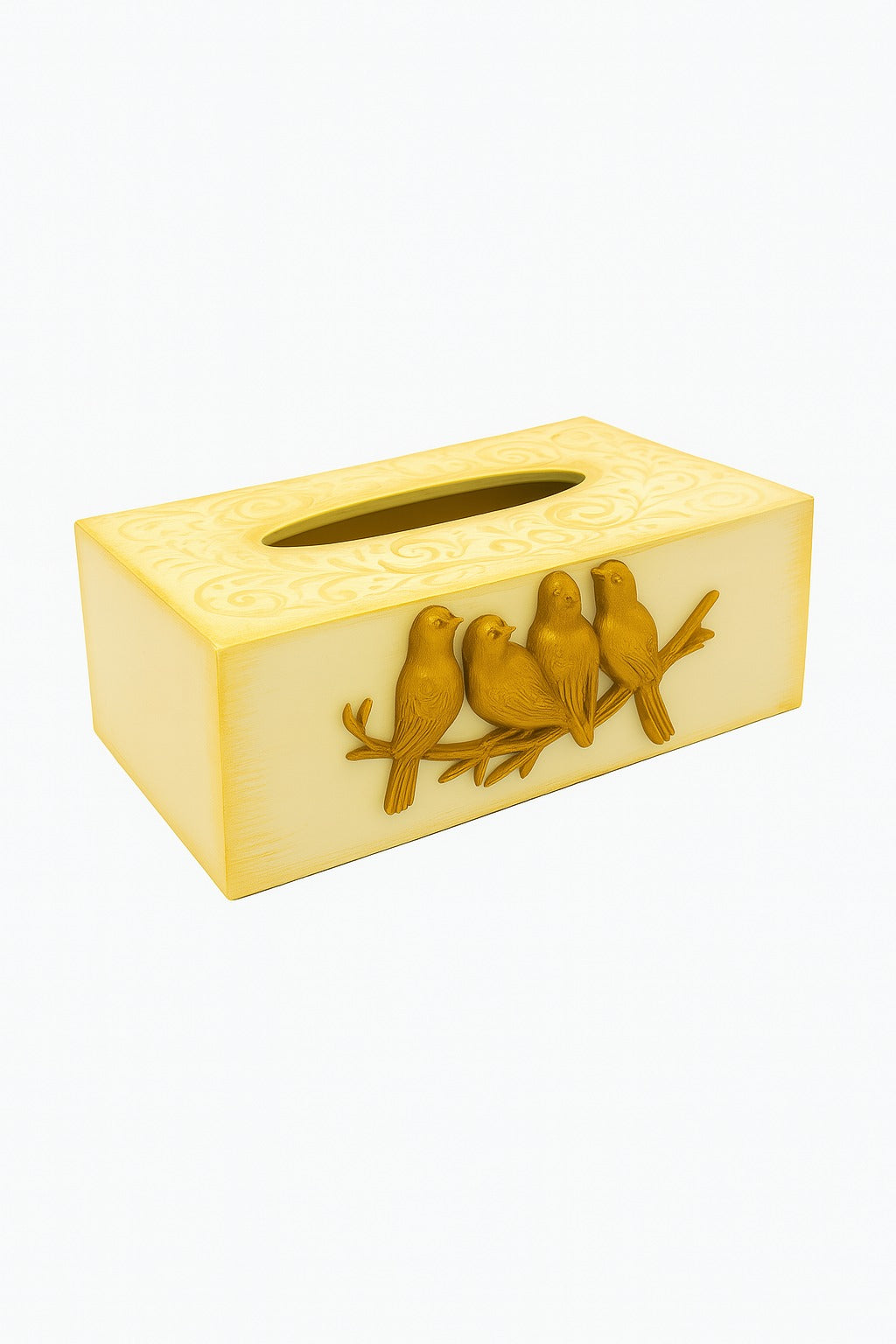 Tissue Box - With Birds family Design