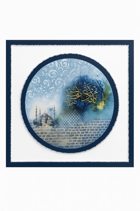 Handcrafted Wooden Framed Art - Wooden hand Made borders frame