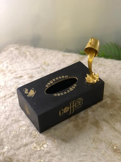 Tissue box - With Floating Cup