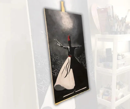 Handmade Painting - Rumi Painting Wall Art