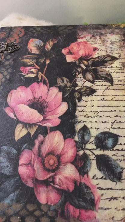 Home Decor Box - Handmade Floral Box