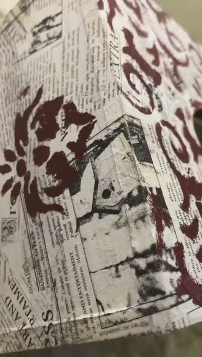 Tissue Box - With Customize Bird Design