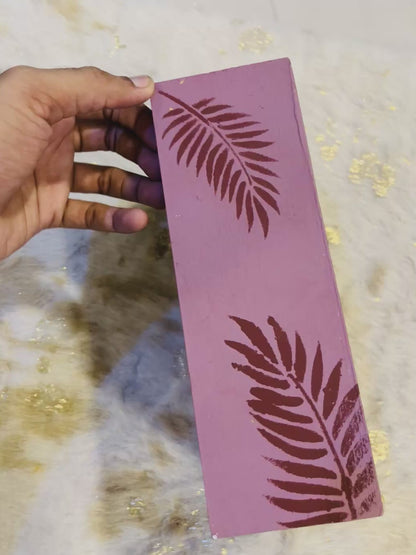 Tissue Box - With Unique Pink Design