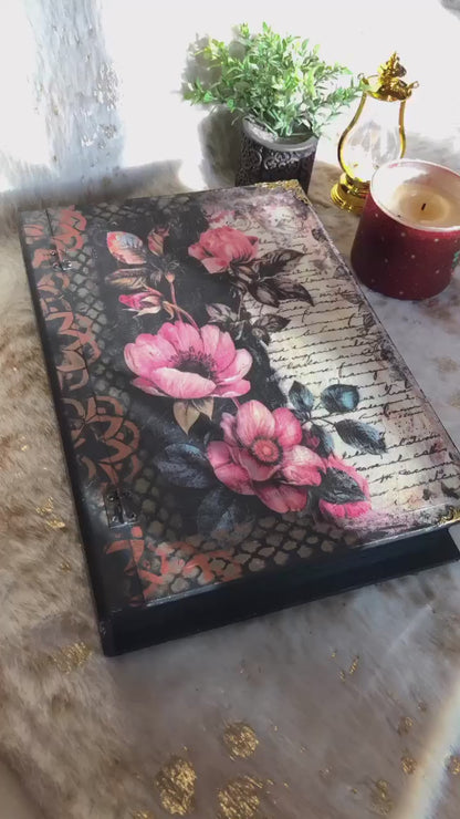 Home Decor Box - Handmade Floral Box
